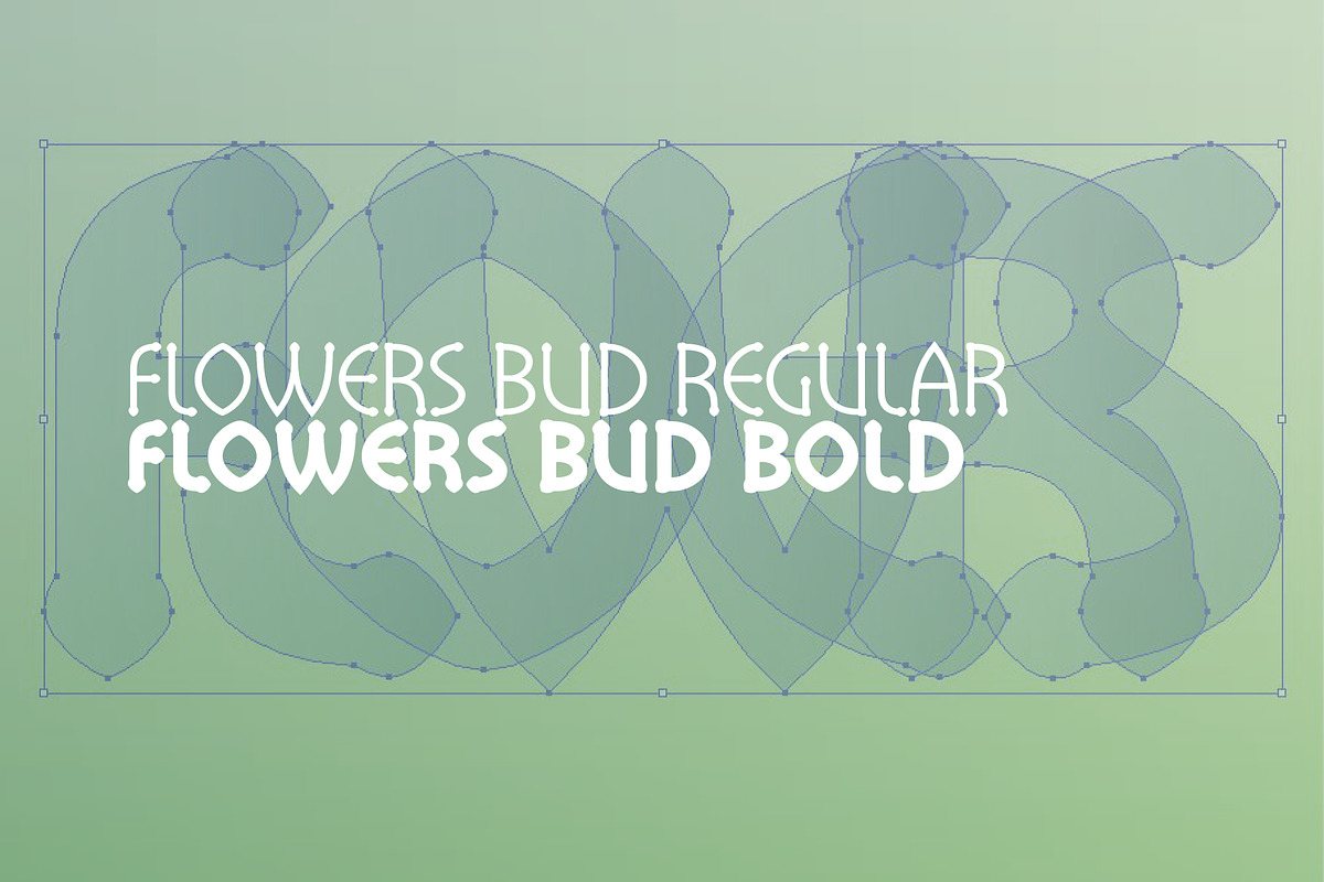 Flowers, a Serif Font by BluHead Studio (Photo 5 of 8)