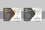 Live webinar event flyer template, a Flyer Template by Pavel_design (Thumbnail 1 of 2)