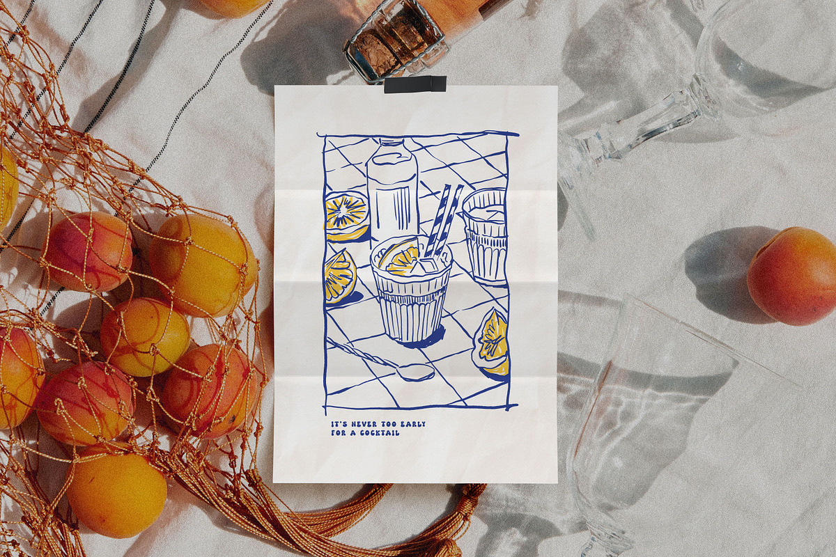 Food Cravings Prints Posters, an Object Graphic by iStar Design (Photo 6 of 14)