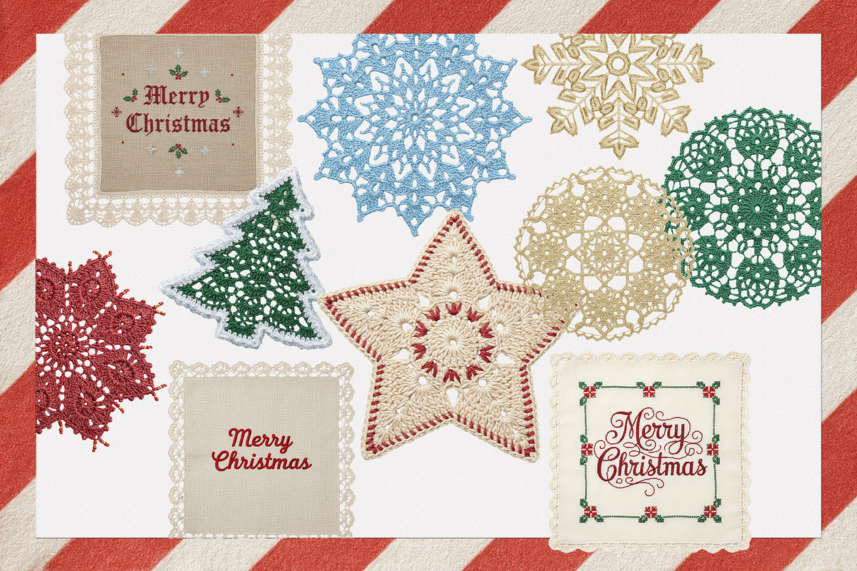Whimsy Christmas Collage Pack, an Object Graphic by divanovskaya_nv (Photo 11 of 20)