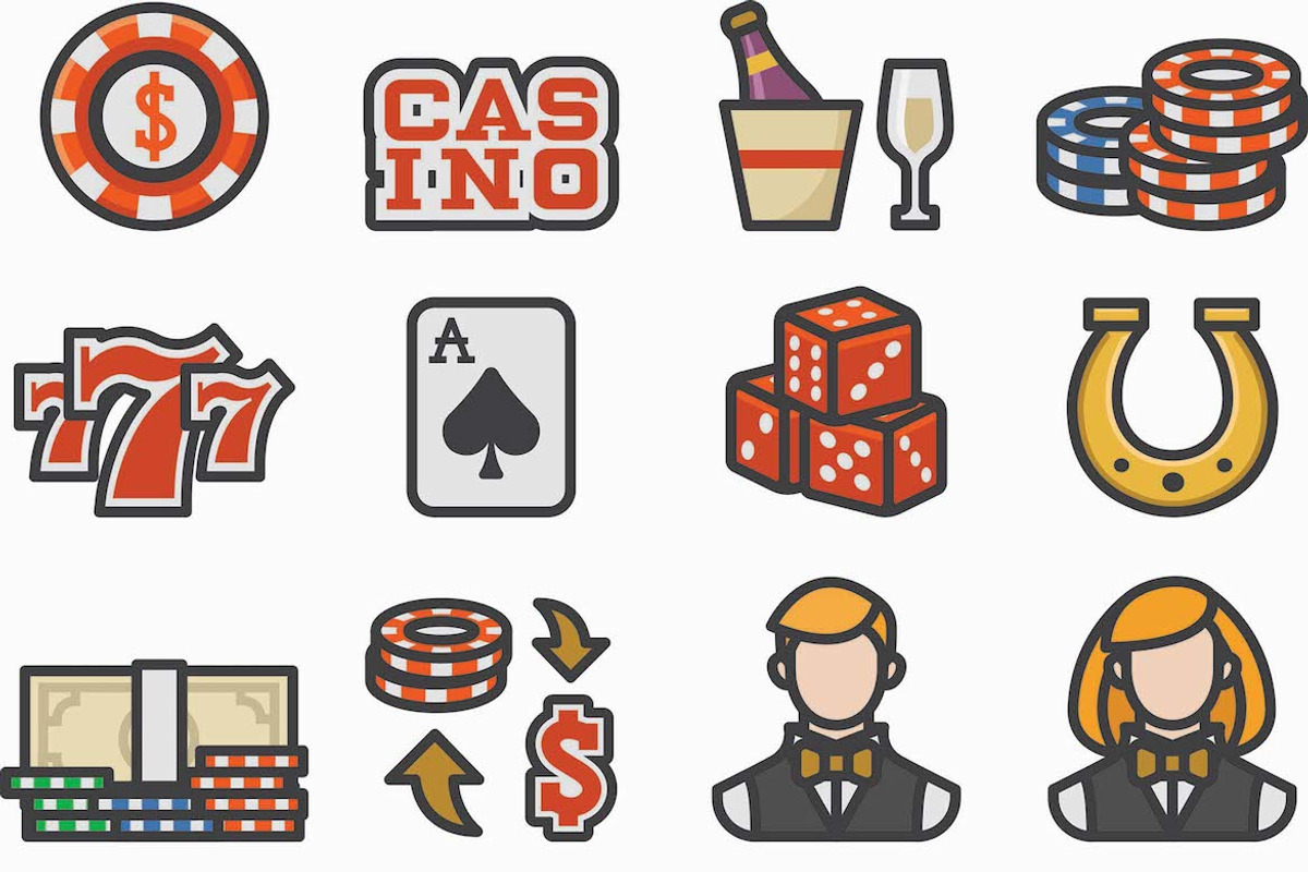 76 Casino Icons, a Solid Icon by Flat Icons (Photo 3 of 6)