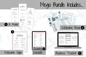 Airbnb HOST Bundle! 45 Templates!