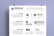 Brand Guidelines Poster Layout, a Poster Template by MightyDesign (Thumbnail 2 of 8)