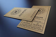 Kraft Paper Business Card, a Business Card Template by Marvel (Thumbnail 4 of 5)