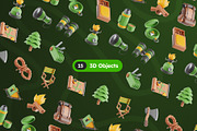 Camping 3D Icons, an Object 3D Model by Rakata Studio (Thumbnail 5 of 7)