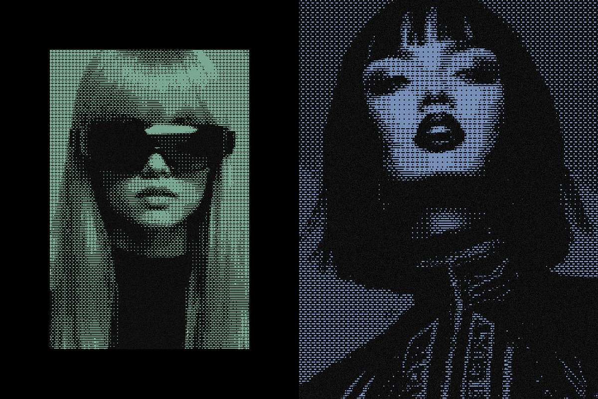 Dither Bitmap Photo Effect, a Layer Style Add-On by Design Squad (Photo 3 of 5)