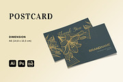 Thank You - Postcard, a Print Template by StreaksideStd (Thumbnail 1 of 3)