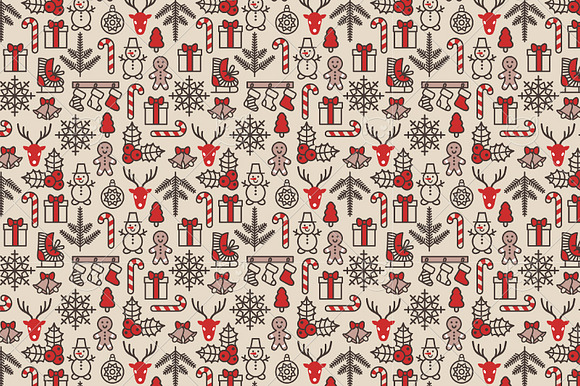 Christmas Patterns Collection preview 5