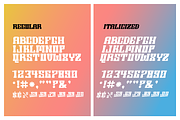 Juicebar Display Font, a Font by Holt510 (Thumbnail 6 of 10)