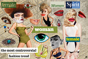 Woman collage, a Person Illustration by Olillia (Thumbnail 1 of 4)