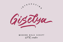 Giselya - Script Font