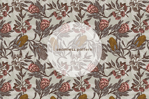 Cocoa Farm. Seamless Patterns.