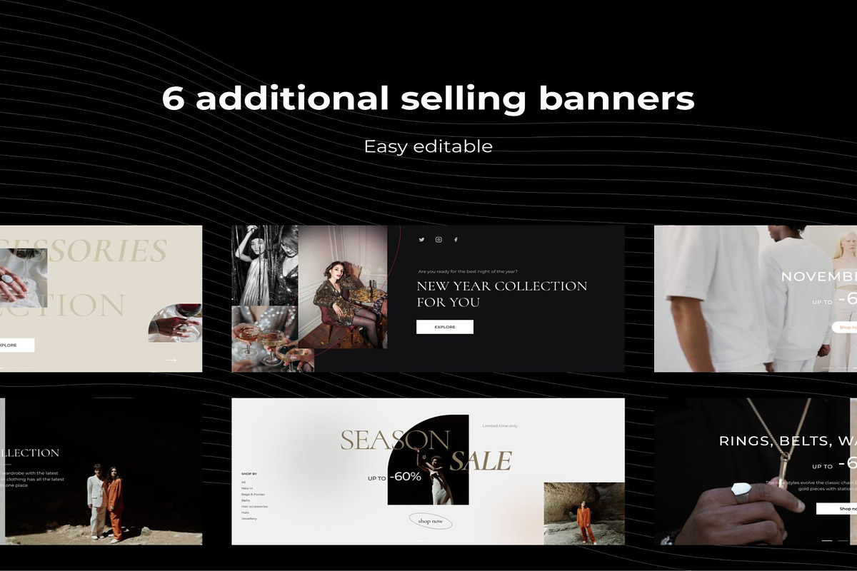 Loomi E-commerce fashion website preview 2