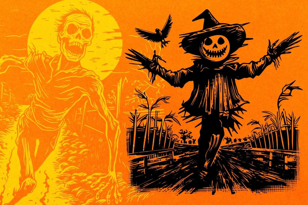 120 Macabre Halloween illustrations, an Object Illustration by Nocturnal Wolf (Photo 10 of 12)