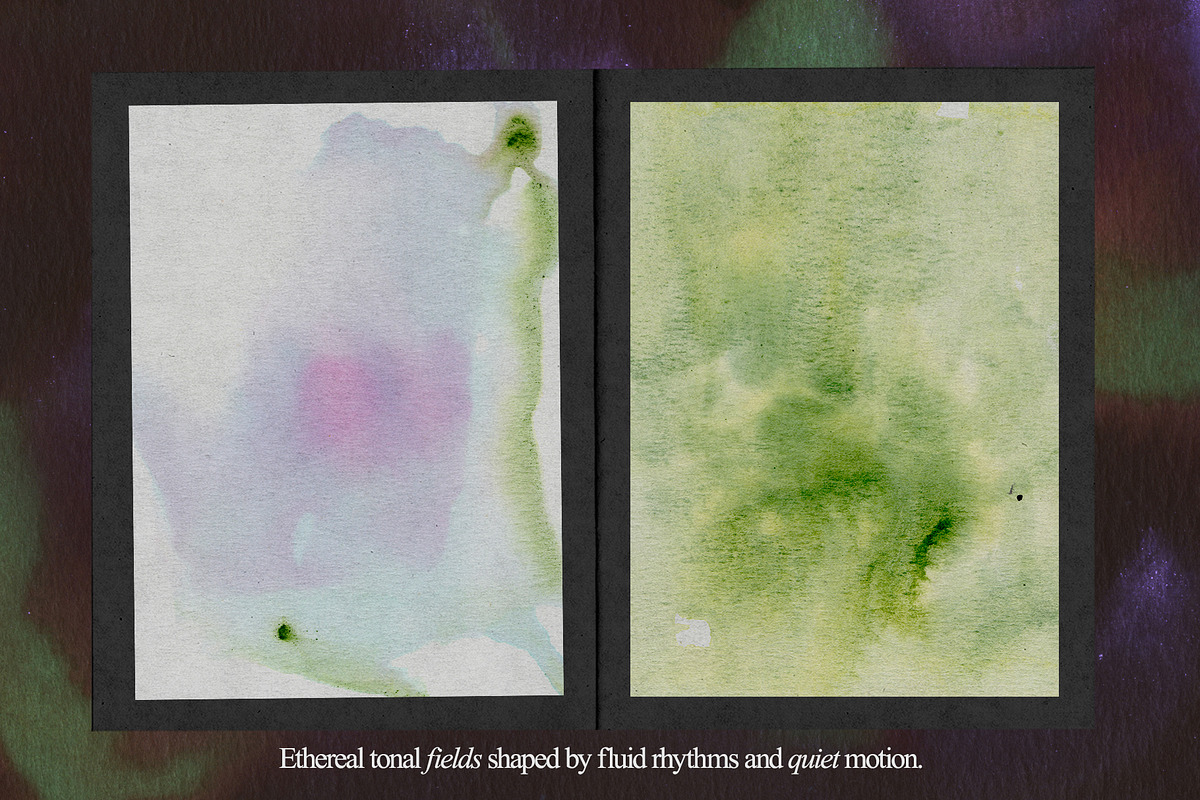 Ethereal Washes - Ink Paper Textures, a Texture Graphic by lerinartstudio (Photo 3 of 11)