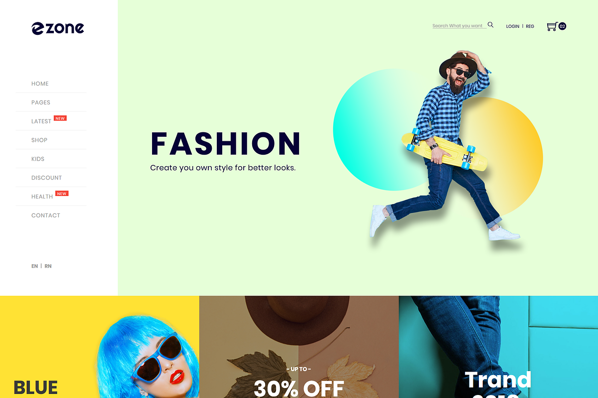 Mega Shop eCommerce HTML Template, a Bootstrap Template by HasThemes