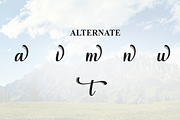 Montana | Script Font, a Handwritten Font by Scratchones (Thumbnail 8 of 9)