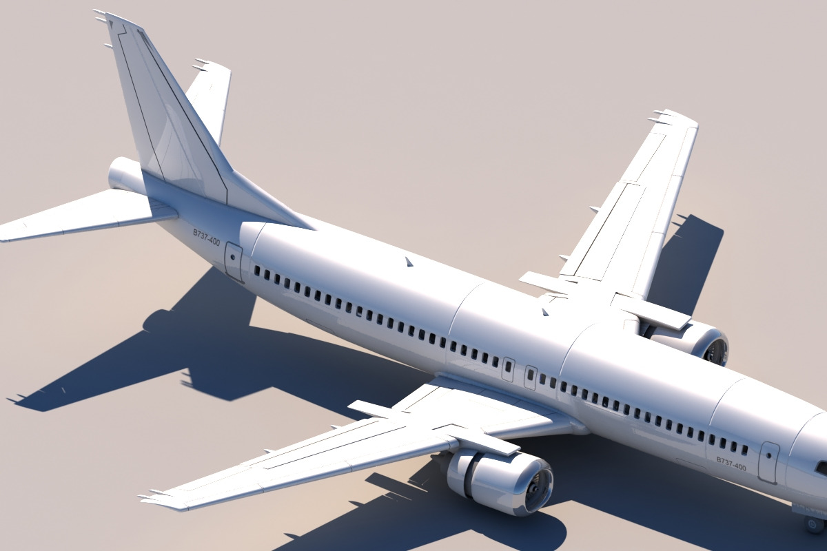 737 Cuttout, a Cars & Vehicle 3D Model by Giimann (Photo 7 of 11)