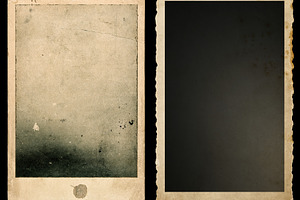 Old paper photo frames Used vintage, an Arts & Entertainment Photo by LiliGraphie