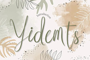Yidemts, a Script Font by khalwa.studio (Thumbnail 1 of 5)