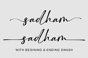 Weatsyam, a Script Font by Sealoung (Thumbnail 2 of 17)