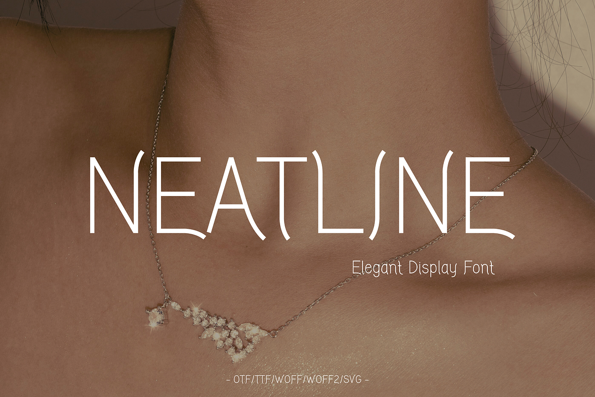Elegant Serif Font - Neatline, a Sans Serif Font by ZoloDesignHub (Photo 1 of 8)