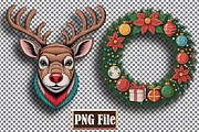 Chritmas Sublimation Bundle Png, a Seasonal Illustration by protabsorkar11 (Thumbnail 9 of 9)