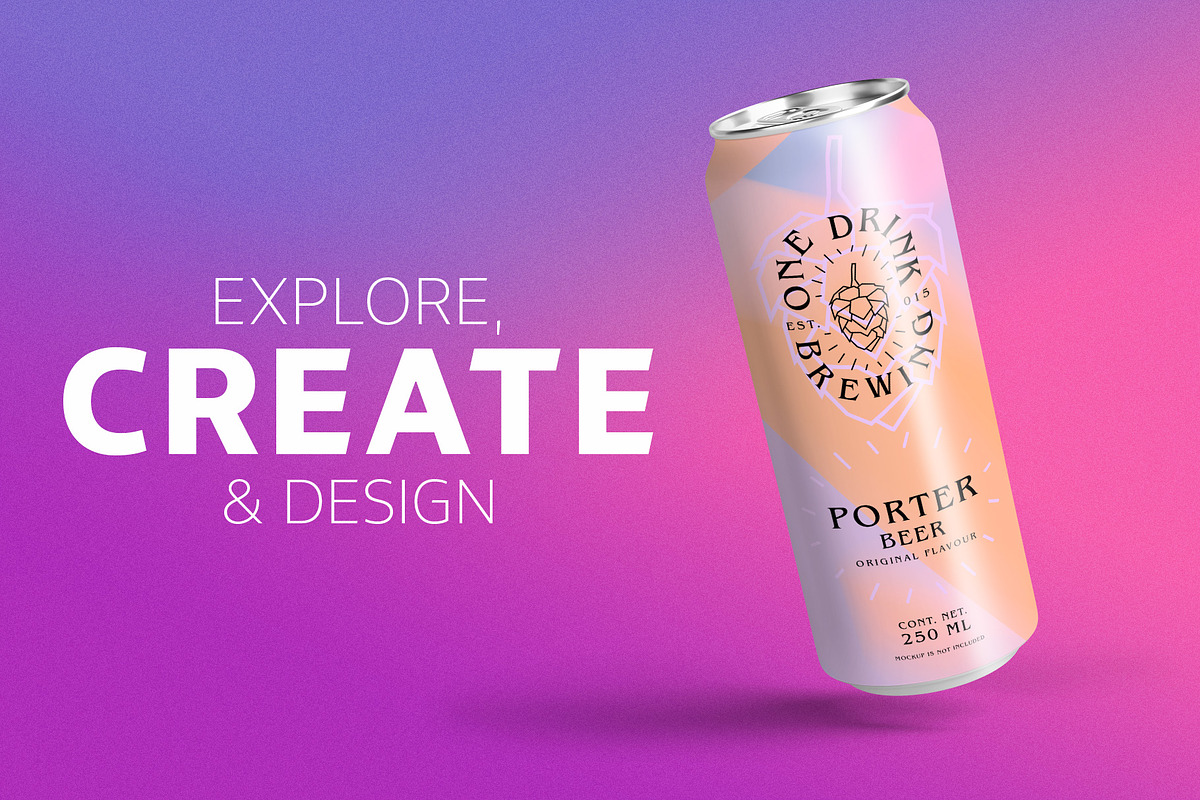 Pastel color gradient collection, a Texture Graphic by Visual Fear (Photo 10 of 12)