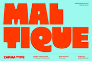 Maltique – Extra Bold Chunky Sans, a Sans Serif Font by Zarma Type (Thumbnail 1 of 13)