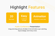 Public Converence Google Slides, a Presentation Template by Loin Studio (Thumbnail 2 of 4)