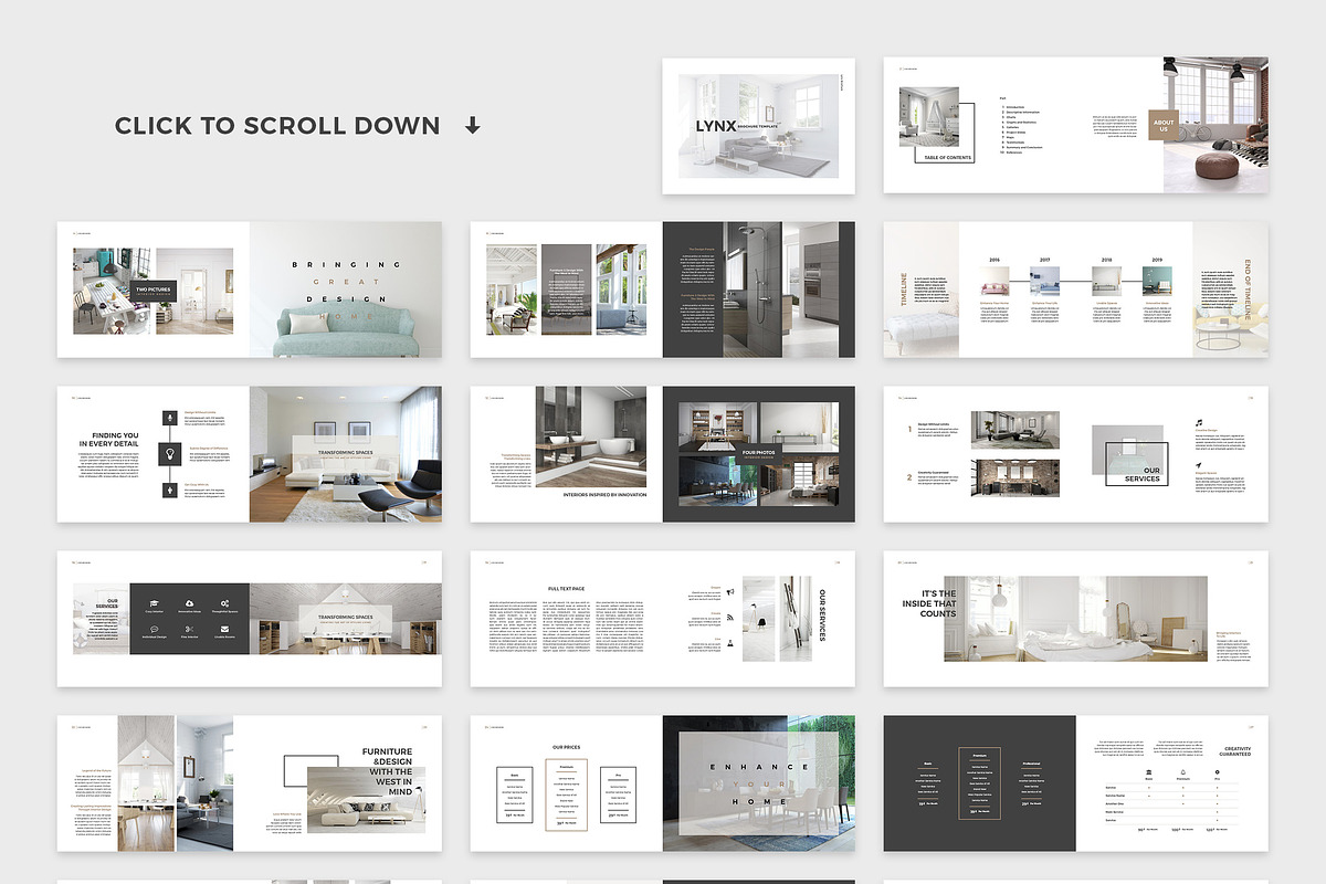 Lynx Publisher Brochure Template, a Brochure Template by SlideStation (Photo 11 of 12)