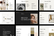 MINILY / Brand Guidelines Template, a Presentation Template by Minily (Thumbnail 1 of 7)