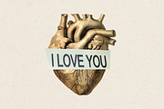 Love me - Collage Pack, an Object Graphic by Ann Creative (Thumbnail 12 of 12)