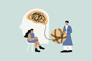 CBT Illustration, a Healthcare Illustration by Jump Studio (Thumbnail 8 of 10)