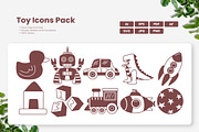 Toys Solid Icon Set, a Solid Icon by erifqizeicon (Thumbnail 3 of 3)