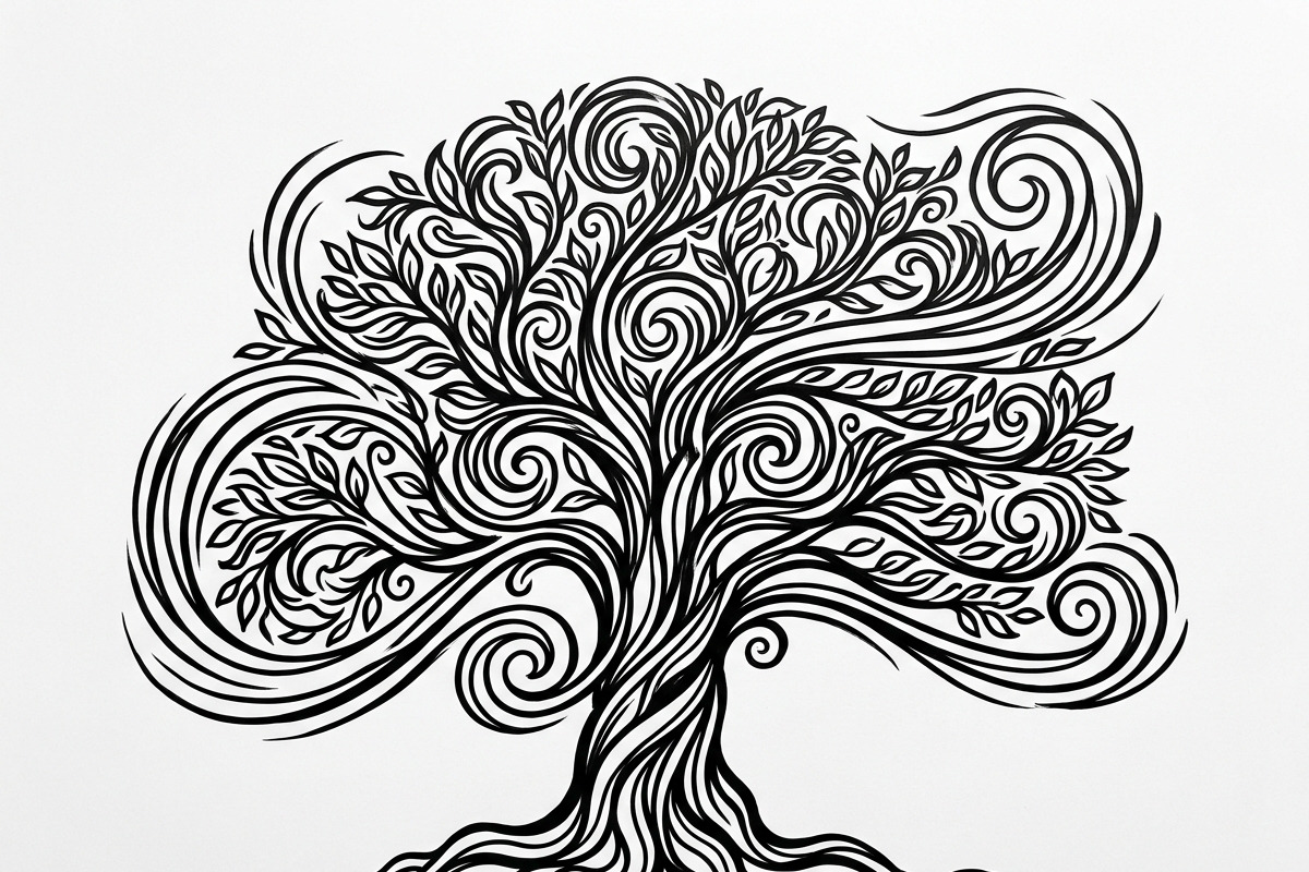 Elegant dream tree silhouette design, a Healthcare Illustration by Amazin_art (Photo 13 of 49)