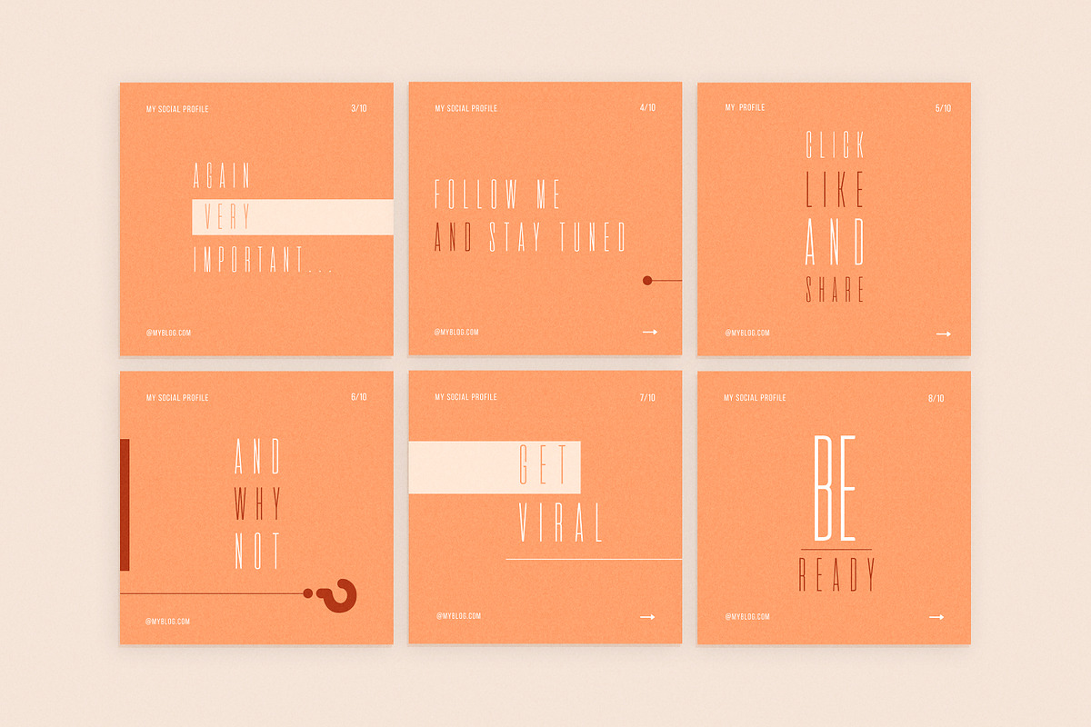 Canva Instagram Social Post Template, a Social Media Template by Catkie ...