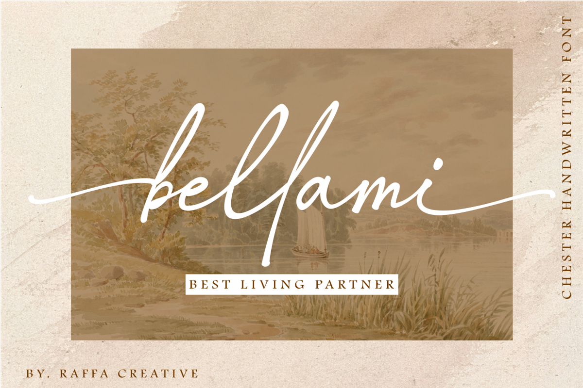 Chester Signature, a Handwritten Font by Raffa Creative (Photo 3 of 10)