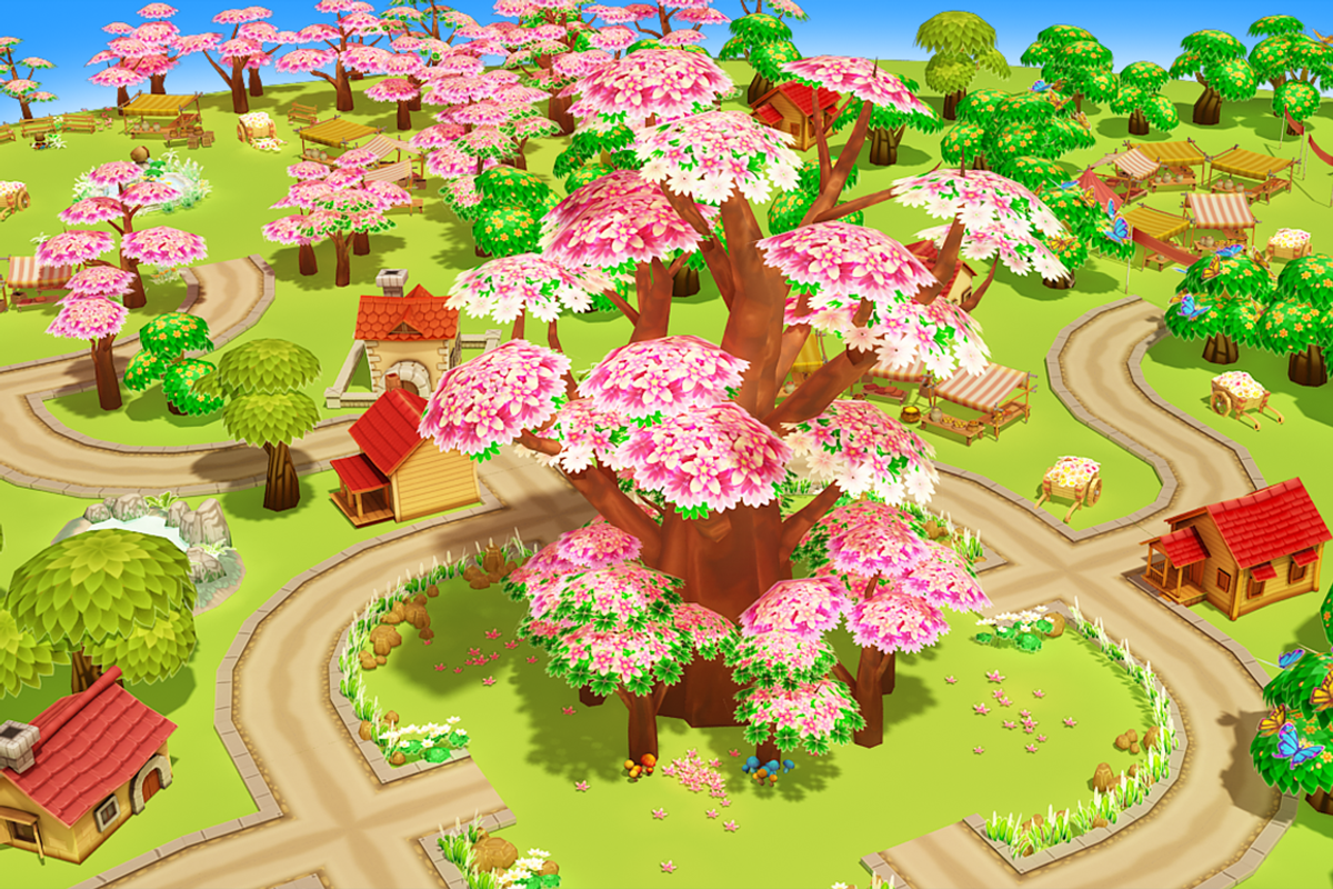 Cartoon Spring Farm, an Environmental 3D Model by Souchenki (Photo 11 of 23)