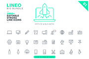 LINEO Big Pack - 3900+ icons, an Outline Icon by sharpnose (Thumbnail 6 of 22)