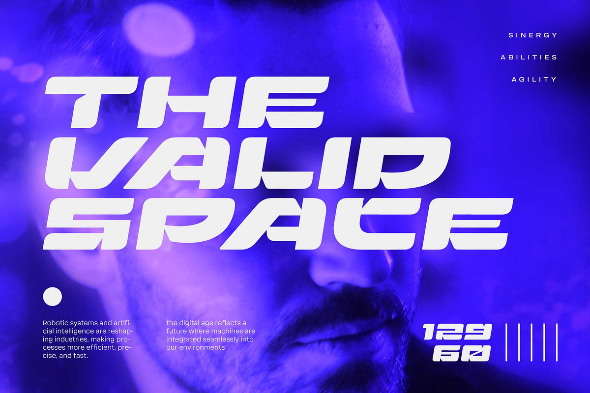 Avianz; Futuristic Display Font, a Sans Serif Font by Eko Bimantara (Photo 6 of 6)
