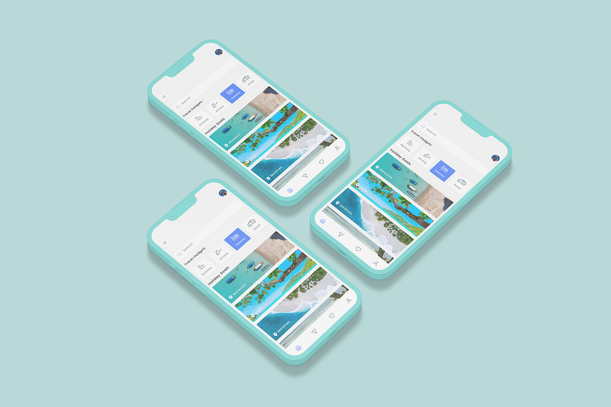 Clay iPhone Pro Max Mockups, an iPhone Mockup by Graphic Aesthetic (Photo 17 of 22)