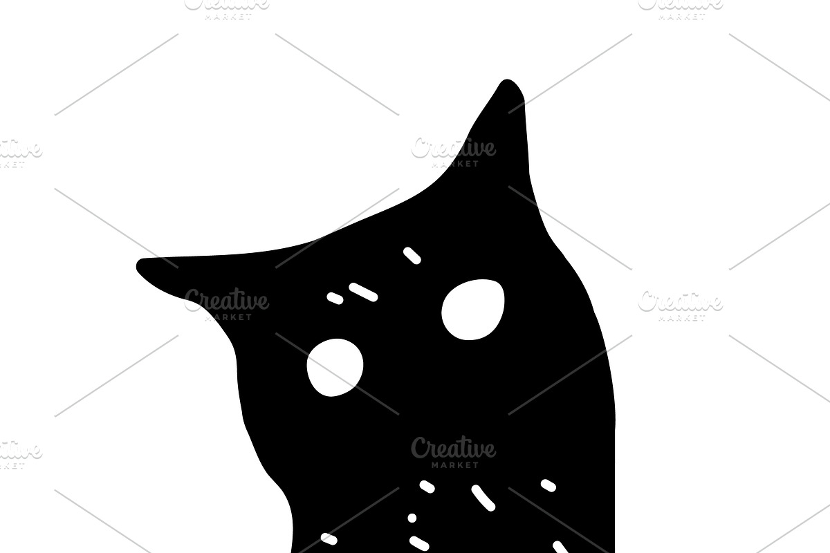 Cat svg, Funny Cats Vector Cut Files, an Animal Illustration by Watercolor_Vector Graphic (Photo 16 of 25)