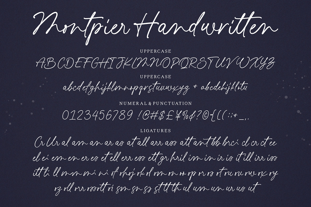50% Montpier - Font Duo, a Script Font by Four Lines Std. (Photo 10 of 12)