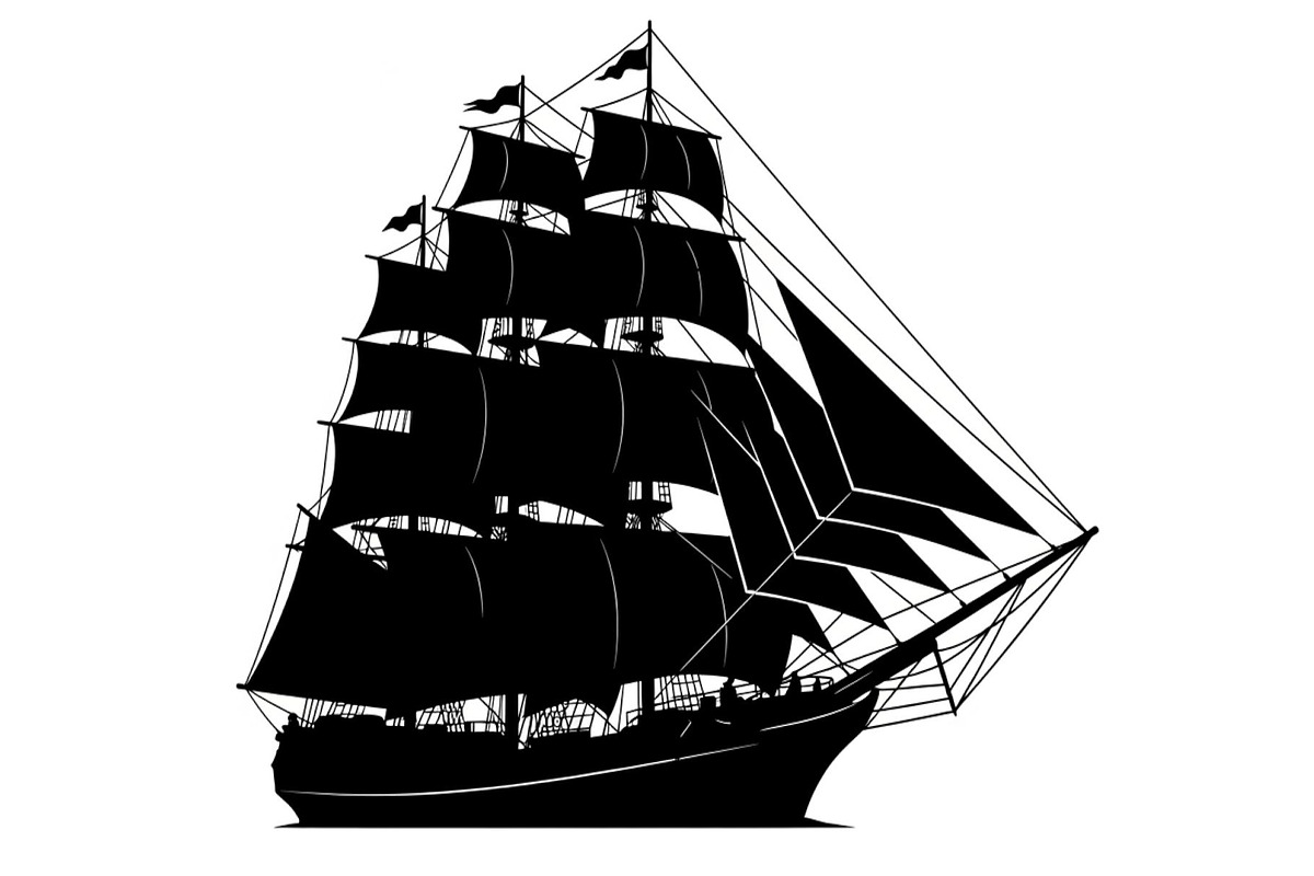 Vintage Sailing Ship SVG Bundle, an Illustration by Designs_River (Photo 29 of 31)