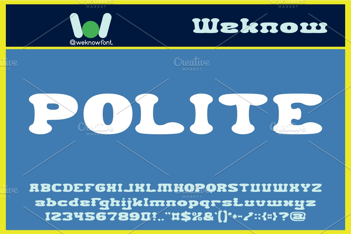 Appologize font, a Font by weknow (Photo 4 of 5)