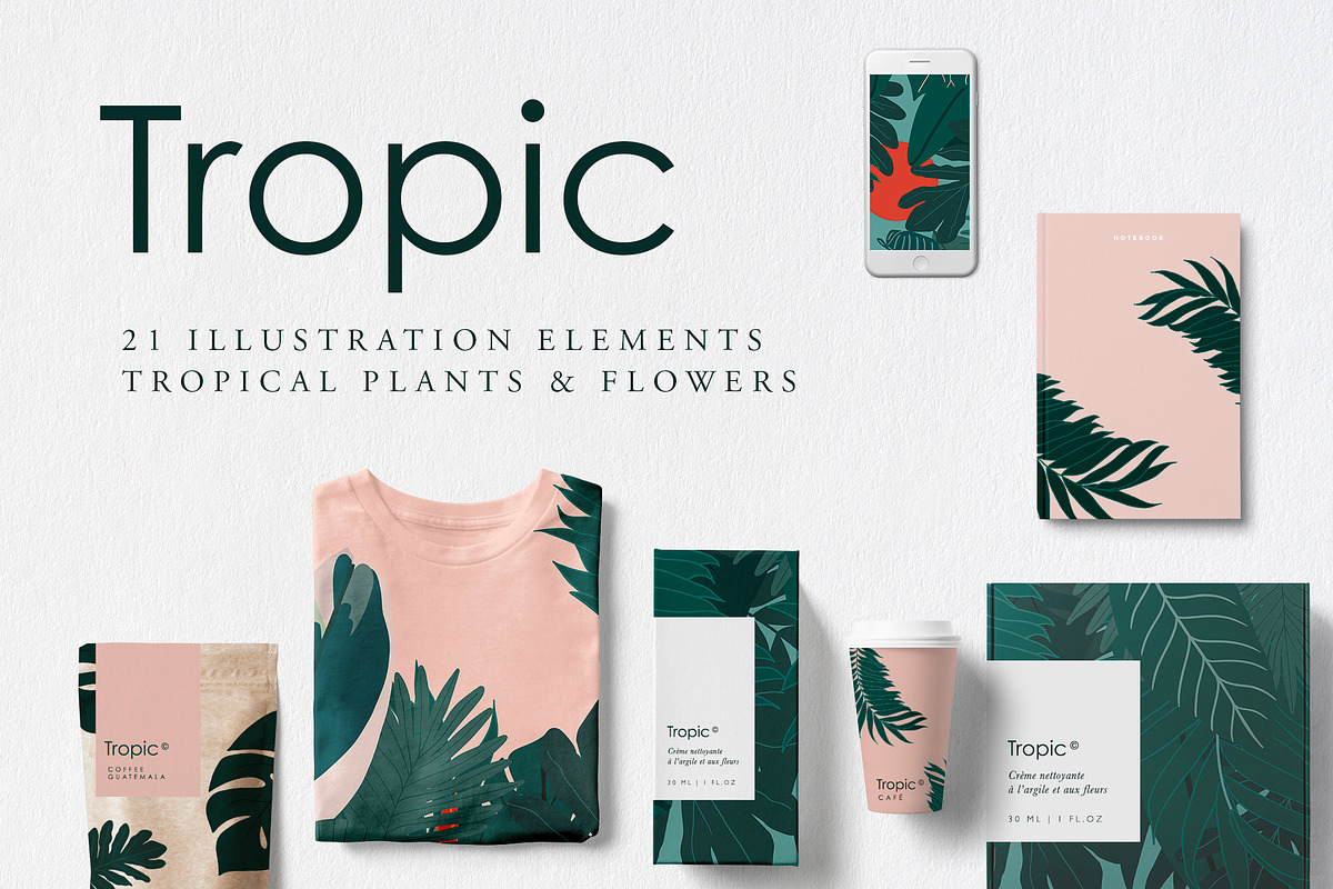 Tropic | Tropical Illustrations, an Illustration by new public (Photo 1 of 6)