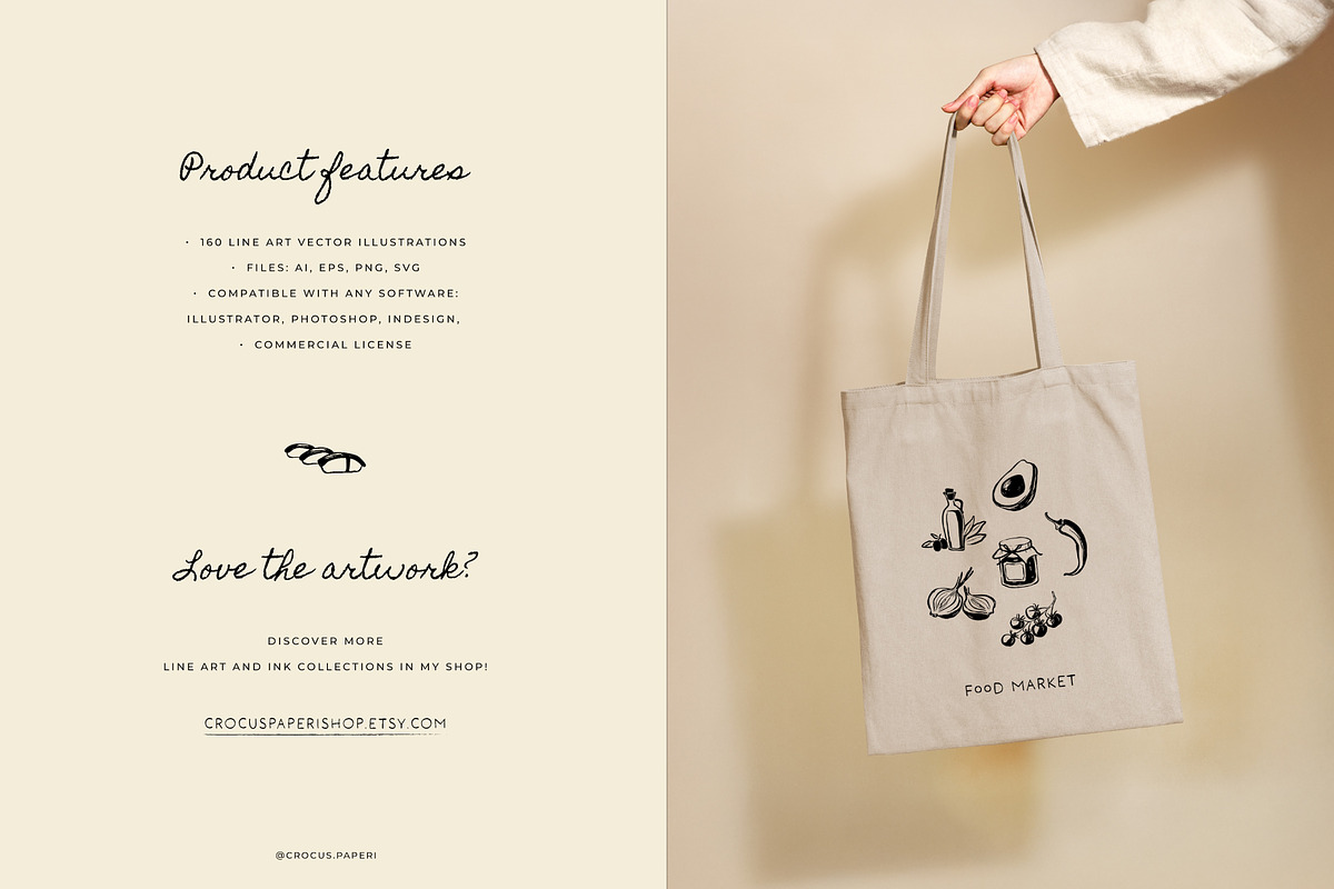 FOOD & COOKING illustrations, a Food Illustration by Crocus Paperi (Photo 7 of 7)