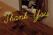 Cherry Merlot Vintage Ink Script, a Script Font by AnMark (Thumbnail 16 of 16)