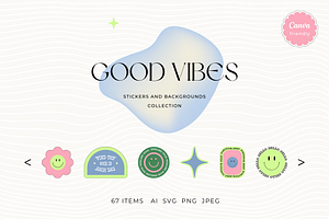 Good Vibes Stickers Collection